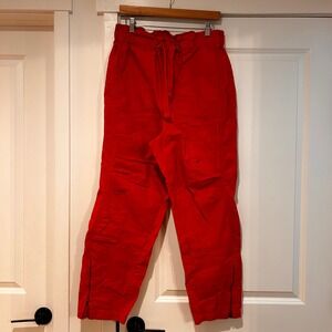 Free People Movement Cargo Paperbag Waist Pants Women Large Drawstring Utility